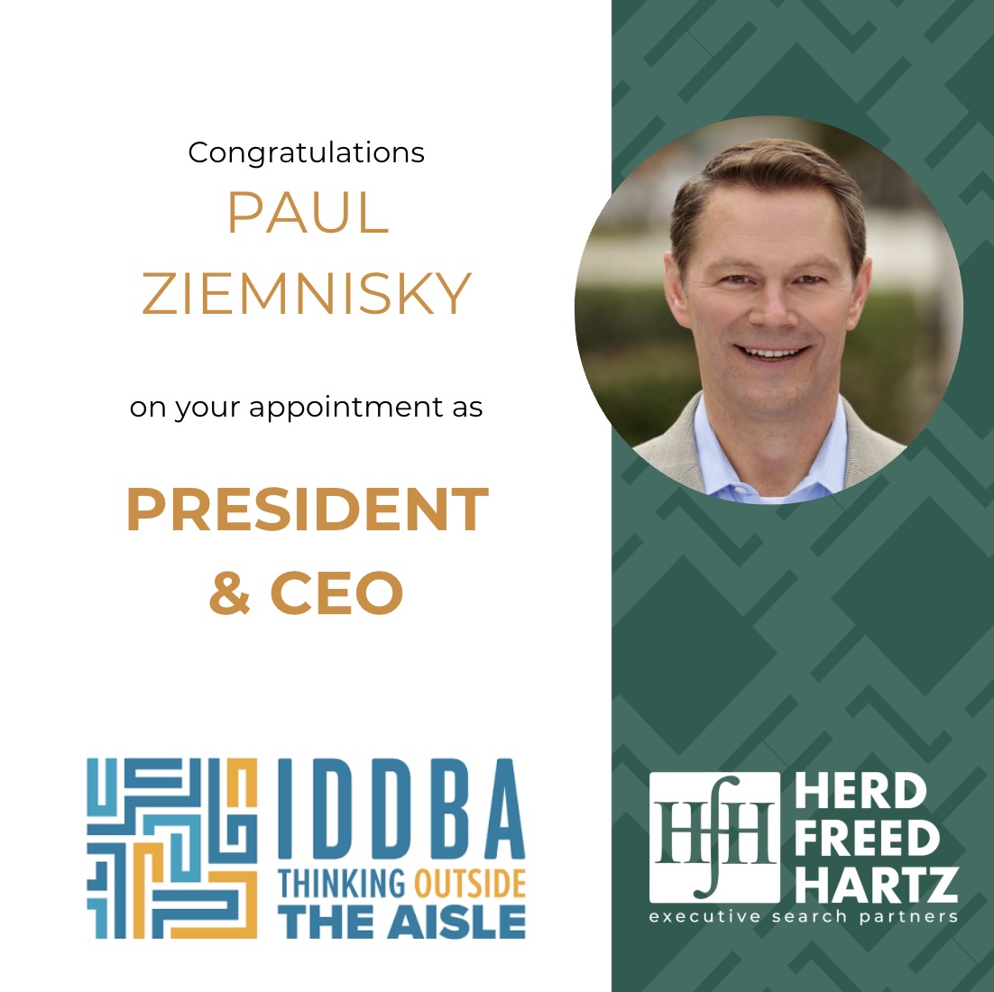 Announcement of new CEO appointment