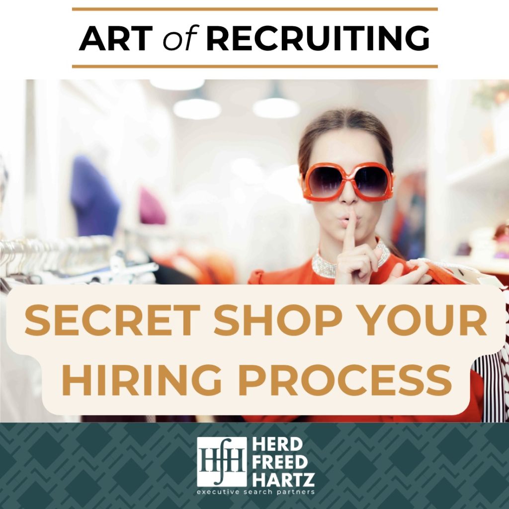 Recruitment process improvement concept